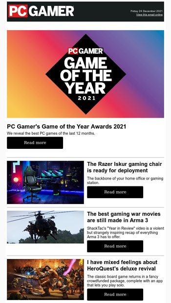 pc gamer game of the year awards