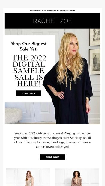 Rachel Zoe Email Newsletters