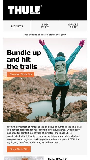 Thule Inc. Email Newsletters