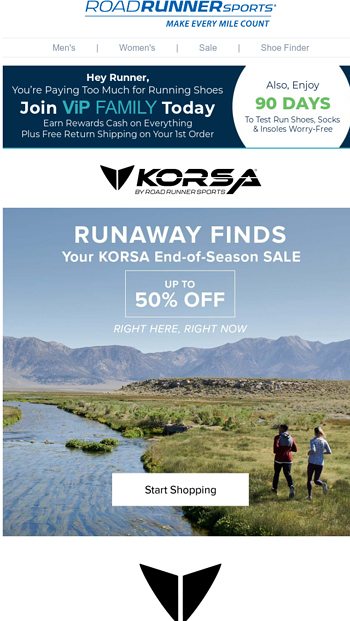 Runner Winter Clearance