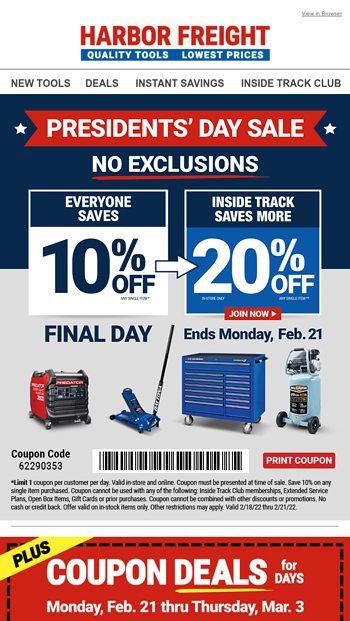 LAST CALL! 10% Off. No Exclusions! PLUS New Super Coupons Just Added ...