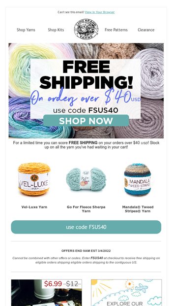 free-shipping-lion-brand-yarn-email-archive