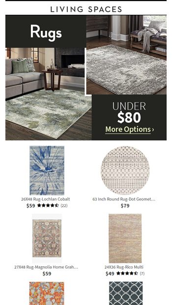 Layer for Less Rugs UNDER 80