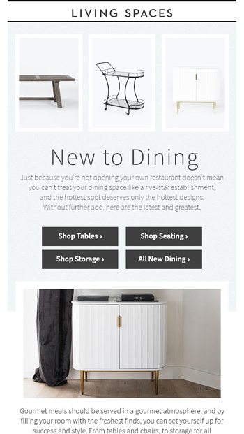New Designs for FiveStar Dining