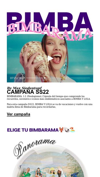 Qu es BIMBARAMA BIMBA Y LOLA Email Archive