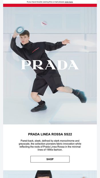 Prada Email Newsletters