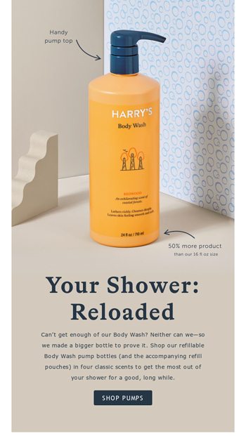 Harry's: Get to know our shower scents