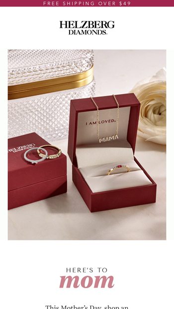 Helzberg mothers hot sale day sale