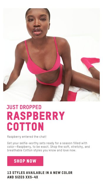 SKIMS - JUST DROPPED: RASPBERRY COTTON The color of the