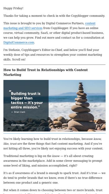 How to Build Trust in Relationships with Content Marketing