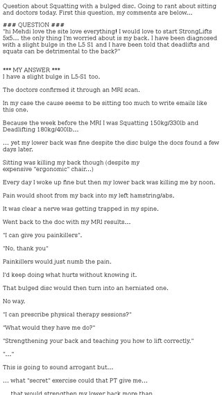 sitting is worse than squatting
