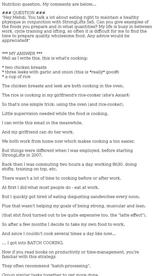 healthy fast food