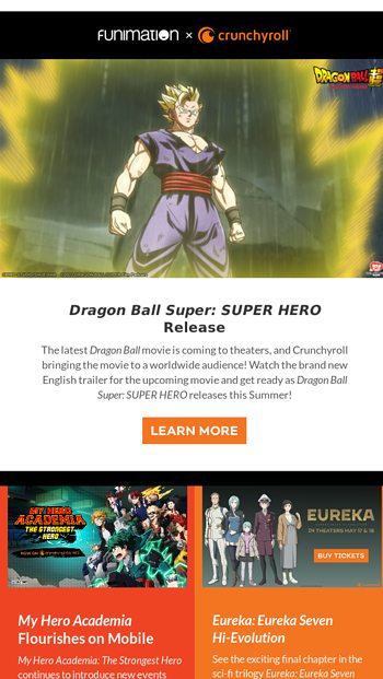 Dragon Ball Super: Super Hero Dragon Ball Super: Super Hero - Watch on  Crunchyroll