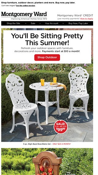 Get Decked Out With An Outdoor Makeover Montgomery Ward Email