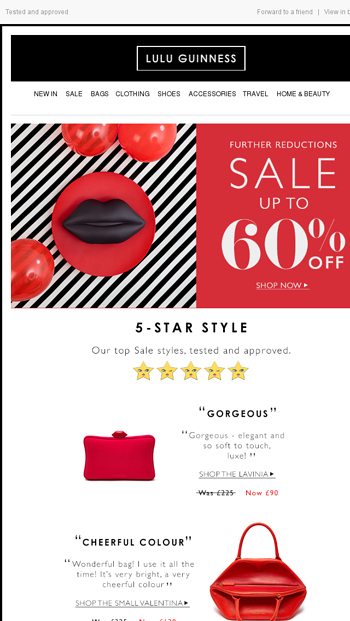 60 off our customer favourites