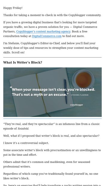 What Is Writerrsquos Block