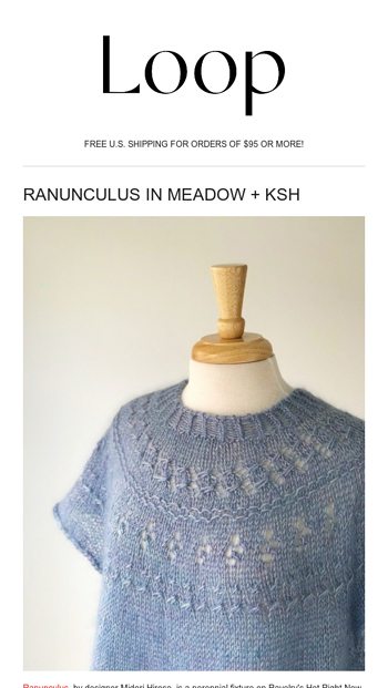 Ranunculus Top in Meadow