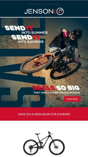 Jenson USA Email Newsletters