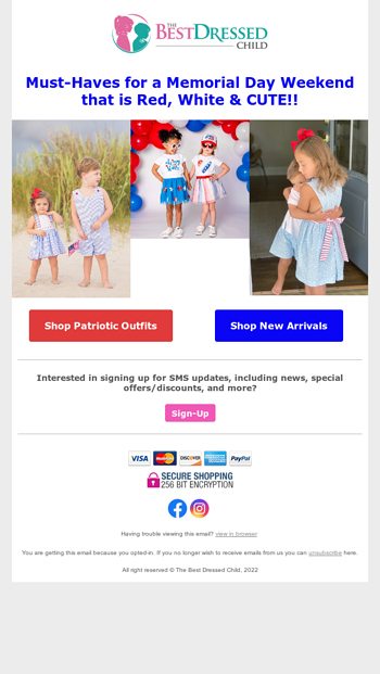 Red White amp CUTE for Memorial Day Weekend 