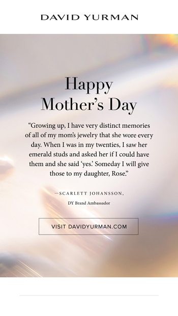 David yurman sales mother's day