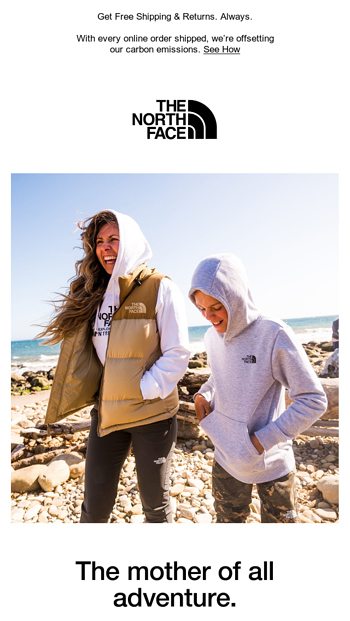 The North Face Email Newsletters