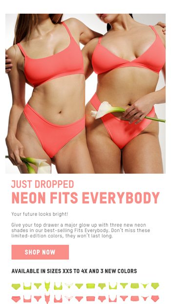 SKIMS on X: Just Dropped: Neon Fits Everybody! Your closet's