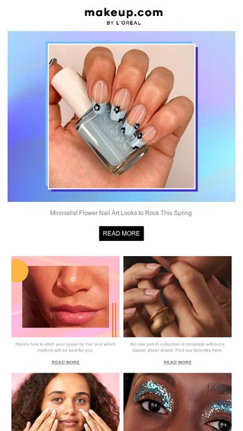 Spring Nail Inspo Rock These Minimalist Floral Looks
