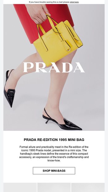 THE ICONIC PRADA HANDBAG FROM 1995 IS BACK