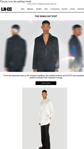 Shop The Edit Going Out