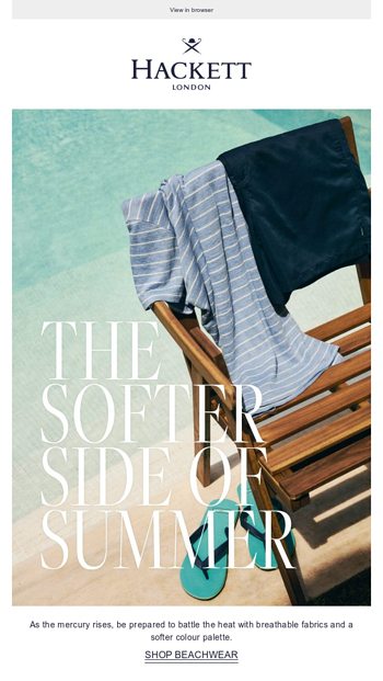The Softer Side of Summer