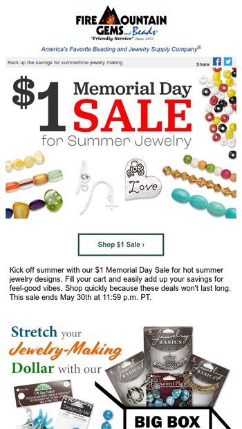 Fire mountain gems and deals beads catalog