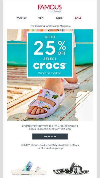 Famous Footwear Email Newsletters