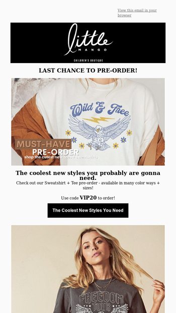 Last chance to snag these styles