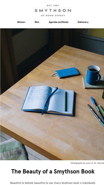The Beauty of a Smythson Book