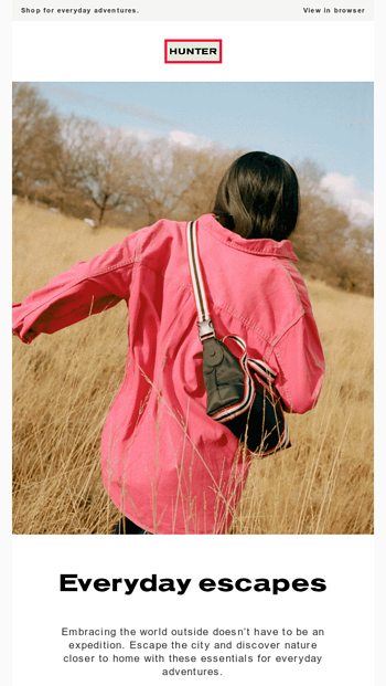Your outdoor essentials