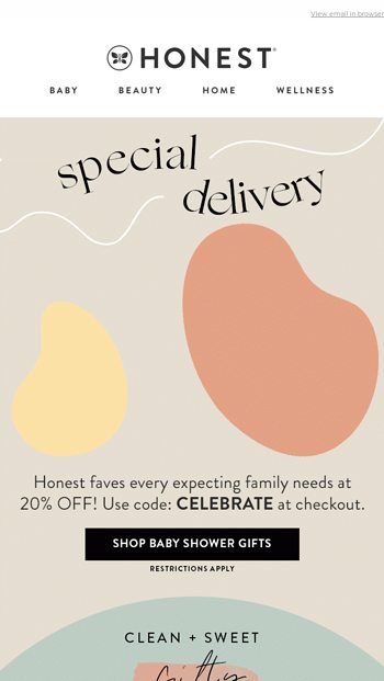 Our best baby shower gifts at 20 OFF