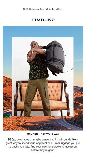 Timbuk2 Email Newsletters