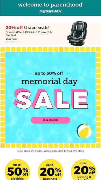 Buy buy baby store memorial day sale