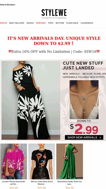 StyleWe - Shop for Women's Clothing - Latest-designs at Fingertips