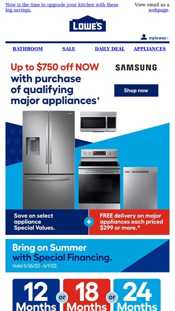 Lowe's Email Newsletters