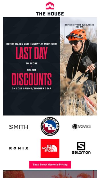 North face memorial day on sale sale