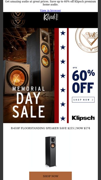 Klipsch KD-52C Center Channel Speaker