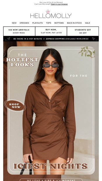 The HOTTEST Looks For The ICIEST Nights