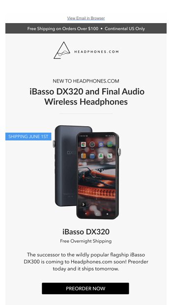 Shipping soon  iBasso DX320  New preorders from Final Audio