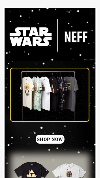 JUST LAUNCHED  Star Warstrade x Neff  Part 2