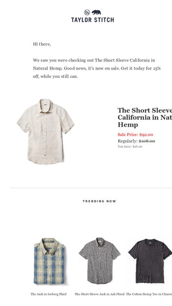The Western Shirt in Natural