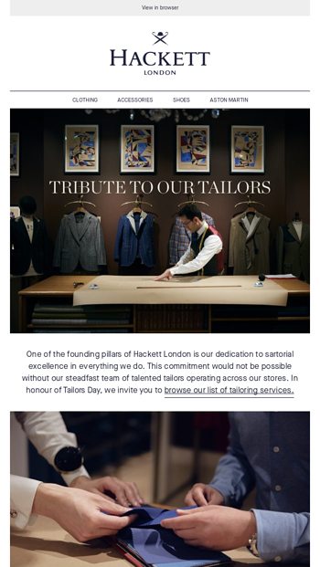 Happy Tailors Day