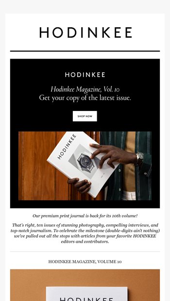 HODINKEE Magazine Vol
