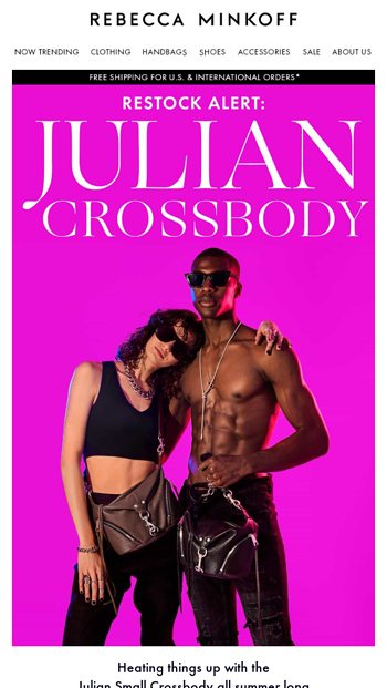 Restock Alert Julian Small Crossbody