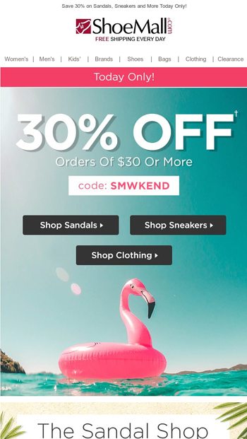 Shoemall sales coupon code